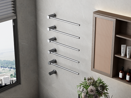 Аккорд П5 500х800 электро Полотенцесушитель TERMINUS Оружейная сталь Ялта - фото 5 Аккорд П5 500х800 электро Полотенцесушитель TERMINUS Оружейная сталь Ялта - фото 5