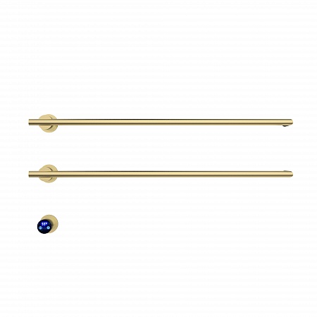 Рондо П2 350х760 электро Полотенцесушитель TERMINUS Брашированное золото Ялта - фото 3 Рондо П2 350х760 электро Полотенцесушитель TERMINUS Брашированное золото Ялта - фото 3