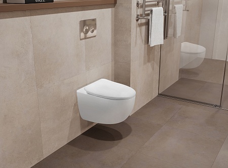 Подвесной унитаз безободковый Terminus Енисей Monolit 560х390 белый Ялта - фото 1 Подвесной унитаз безободковый Terminus Енисей Monolit 560х390 белый Ялта - фото 1