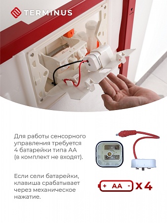 Сенсорная система инсталляции для подвесного унитаза 500х1125 (3 в 1) Terminus Ялта - фото 3 Сенсорная система инсталляции для подвесного унитаза 500х1125 (3 в 1) Terminus Ялта - фото 3